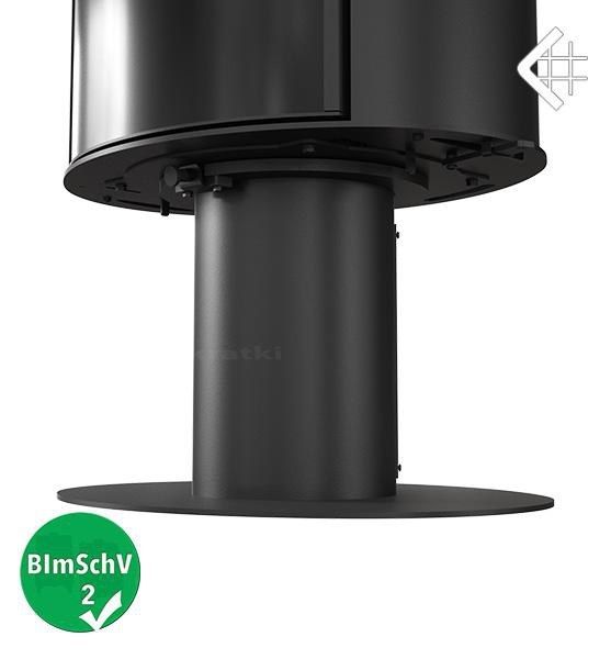 Стальная печь Kratki Koza AB S/NO Glass вращающаяся