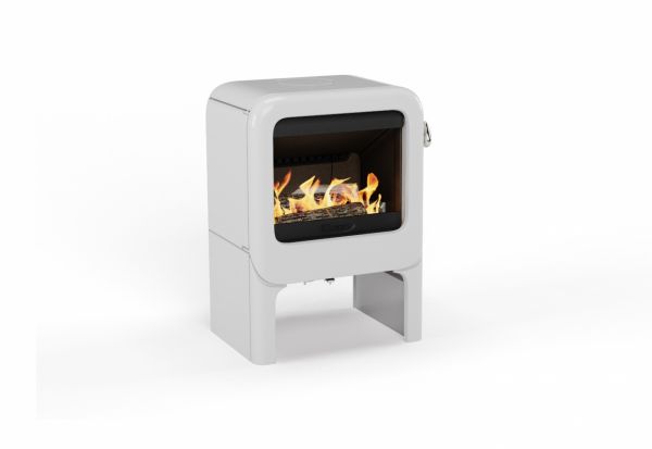 Чугунная печь Dovre ROCK 350TB White