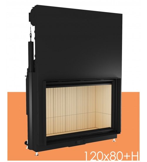 Каминная топка G&S  120x80+H