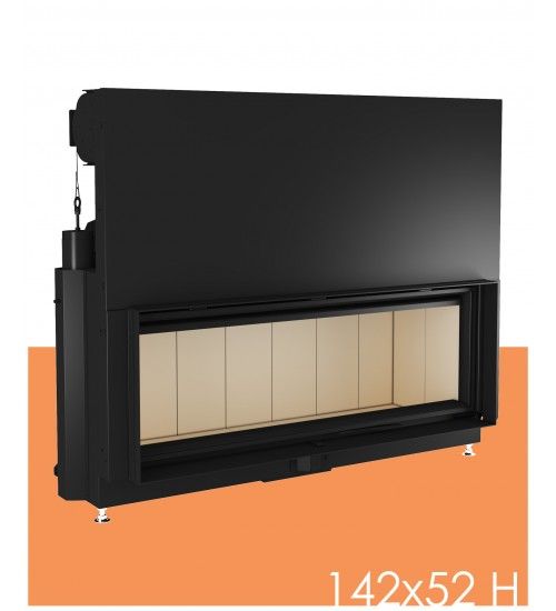 Воздушная каминная топка 142x52 H