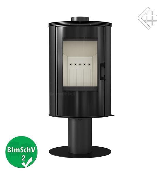 Стальная печь Kratki Koza AB S/NO Glass вращающаяся