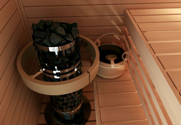 Каменка электрическая Sawo ARIES TOWER ROUND ARI3-45NS