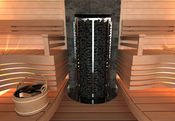 Каменка электрическая Sawo TOWER WALL TH6-90NS-WL