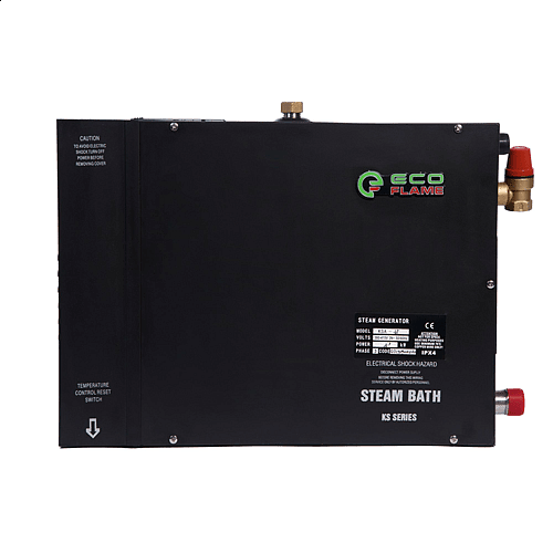 Парогенератор для хаммама - турецкой бани EcoFlame KSB60C 6 кВт с кнопкой